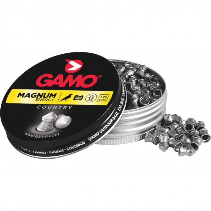 Пули пневматические GAMO Magnum 5,5мм (250 шт) 6320225