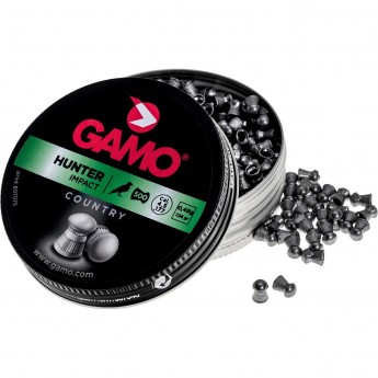 Пули пневматические GAMO Hunter 4,5мм (500шт) 10шт Пули пневматические GAMO Hunter 4,5мм (500шт) 10шт